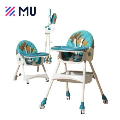 Chaise à bascule 3 en 1 à hauteur personnalisée, vente en gros, chaise haute d'alimentation pour bébé, pour salle à manger