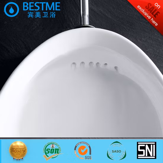 Salle de bains bébé capteur urinoir capteur de rinçage en céramique urinoir (Bc